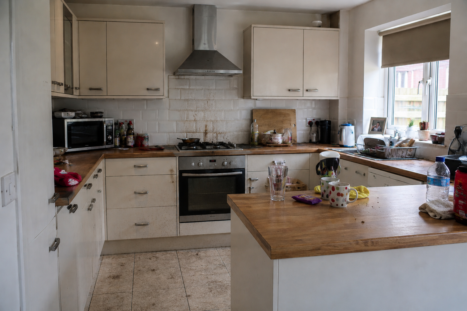 Home deep clean – before cleaning